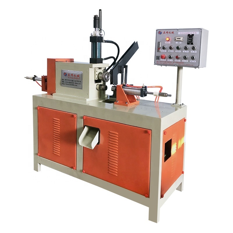 Automatic Double Sides Steel Tube Thread Rolling Pipe Screw Making Machine Threading Machine for light lamp bottle cover