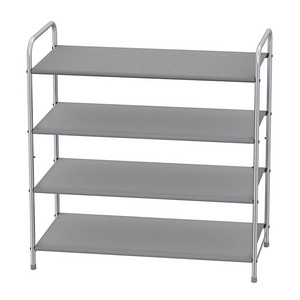 Easy Assembly Oxford Cloth Separated Layer Iron Shoe Storage Cabinet Shelf Dormitory Household Economy Shoe Rack