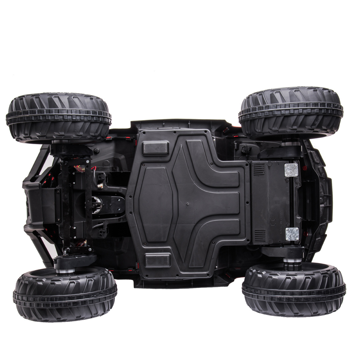 12V Kids Ride-On Electric ATV, 4-Wheeler Quad Car Toy w/Bluetooth Audio, Treaded Tires, LED Headlights, Radio,3.7mph Max Speed