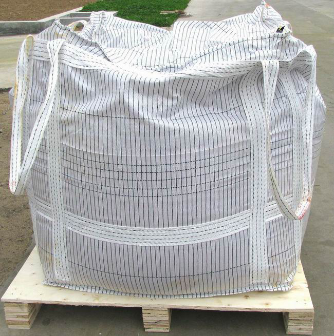 Big Bag Conductive FIBC Type C Anti Static Bulk Bag for Hazmat Chemicals