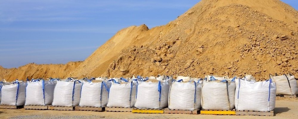 FIBC High quality 1 ton super sacks 1 ton bags FIBC bulk bags 1 ton bulk sand bag