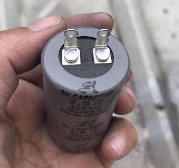 Sk capacitor for fan 2.5uf 450v motor industrial electric fan capacitor 50/60hz 3.5uf