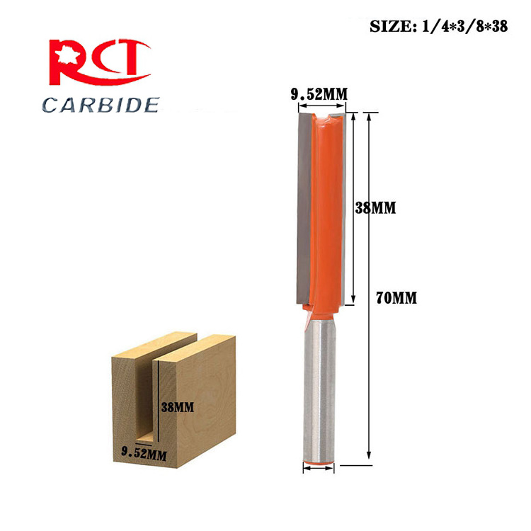 Good Quality Durable Woodworking Tungsten carbide Straight Milling Cutter