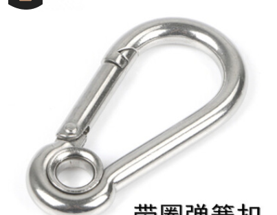 Carabiner Safety Double End Stainless Steel Snap Hook