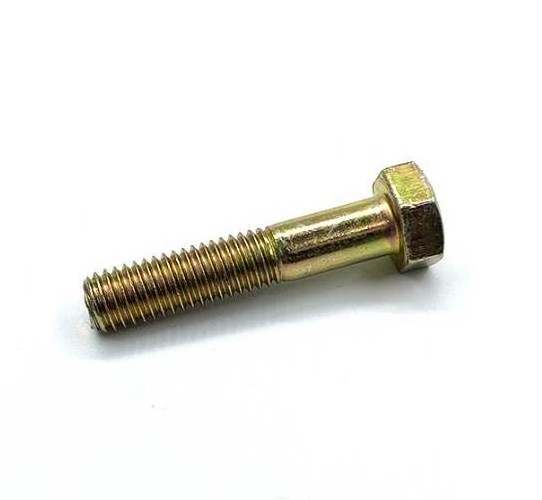 DIN 933 DIN 931 Yellow Zinc Plated Hexagon Head Bolts Hex Bolts and Nuts