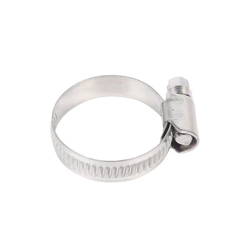 Stainless steel American hose clamp monitoring utility pole vertical pole hoop hoop pipe clamp