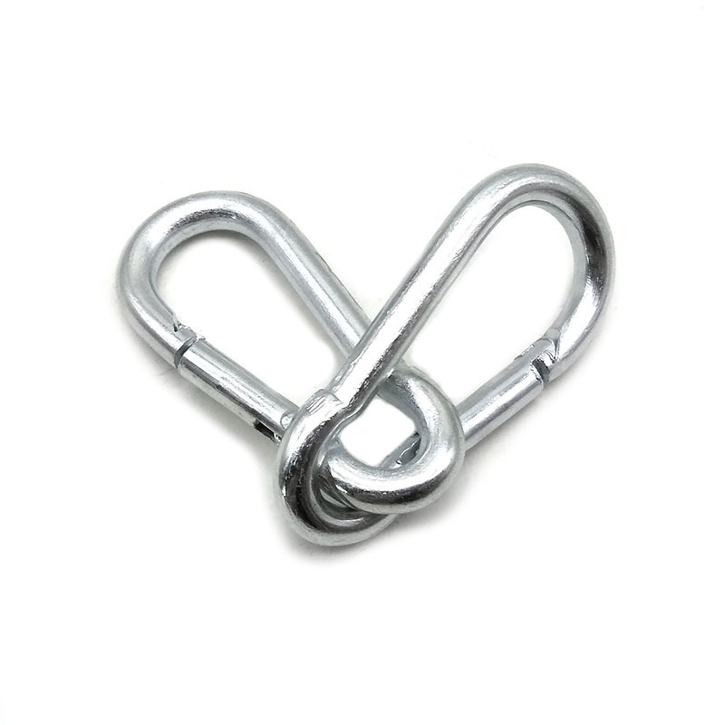 Customized AISI304/316 Stainless Steel 6X60mm 8X80mm Snap Hook/Spring hook Hardware Accessories Snap Hook Carabiner