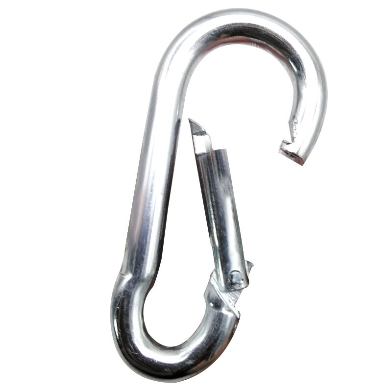 Customized AISI304/316 Stainless Steel 6X60mm 8X80mm Snap Hook/Spring hook Hardware Accessories Snap Hook Carabiner