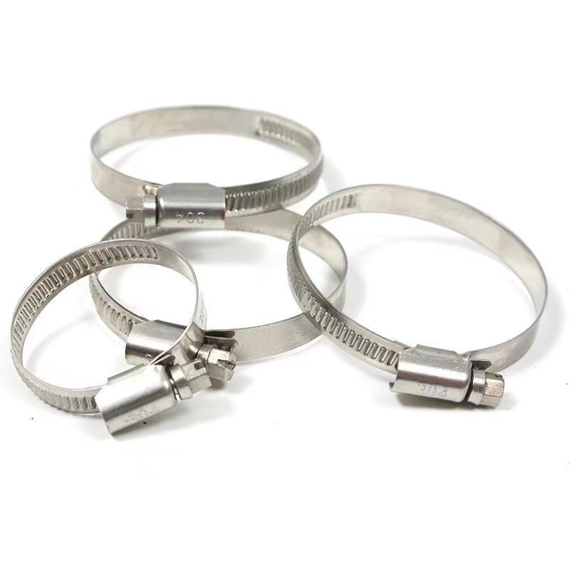 Competitive High Quality Customize Steel Pipe Welding Adjustable British Type Hose Clamp