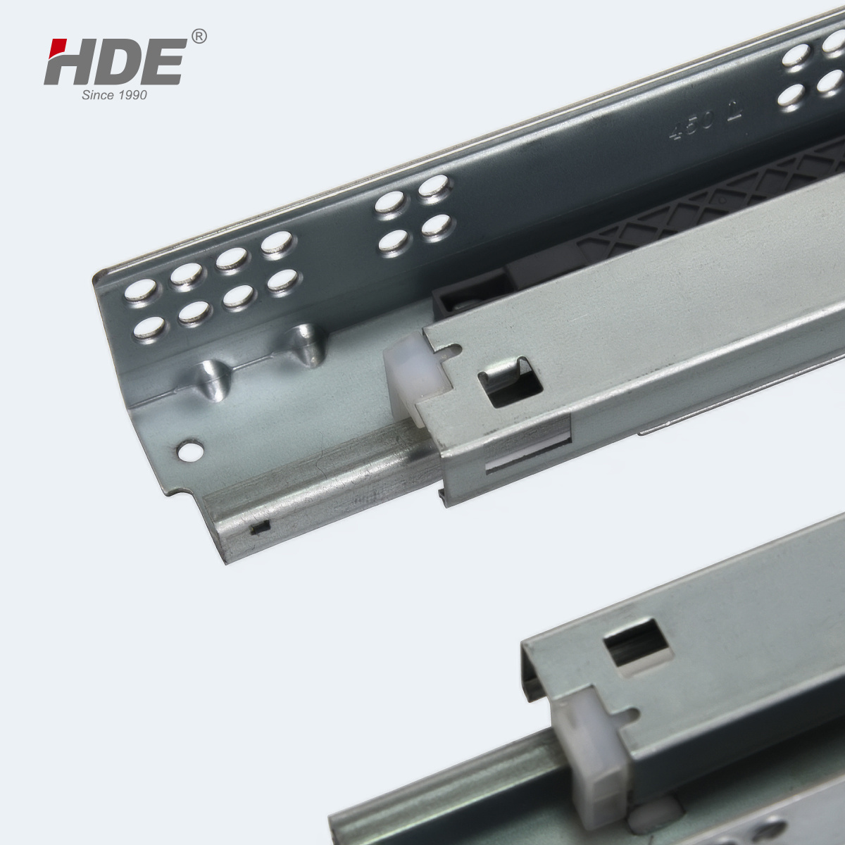 Factory Price Durable Cold-Rolled Steel Soft Close Undermount Concealed Drawer Full Extension Slide With Clip