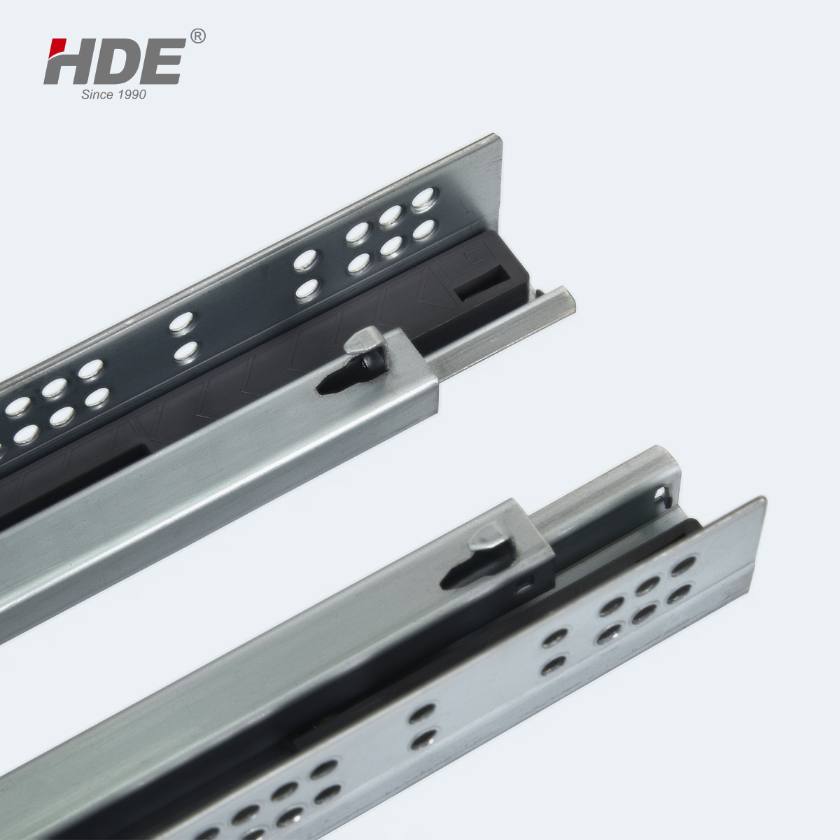 250-550mm Partial Extension Push To Open Drawer Undermount Slides