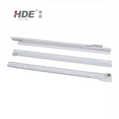 Self-closing type FGV powder coating drawer slide metal telescopic drawer slide channel euro drawer slide