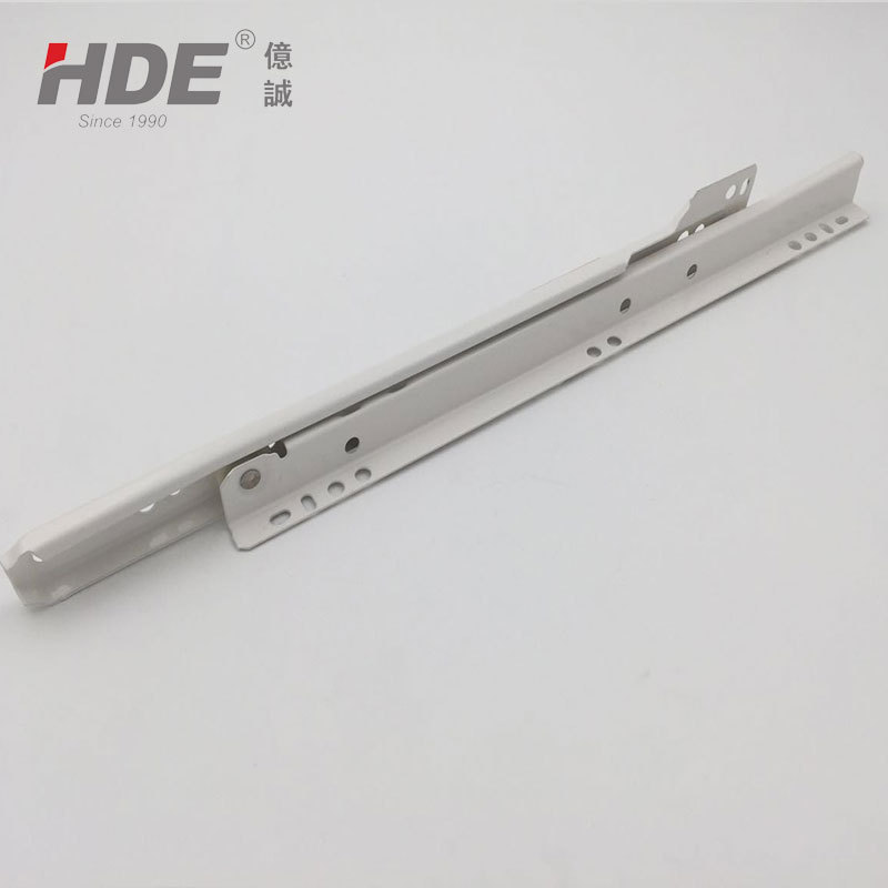 Self-closing type FGV powder coating drawer slide metal telescopic drawer slide channel euro drawer slide