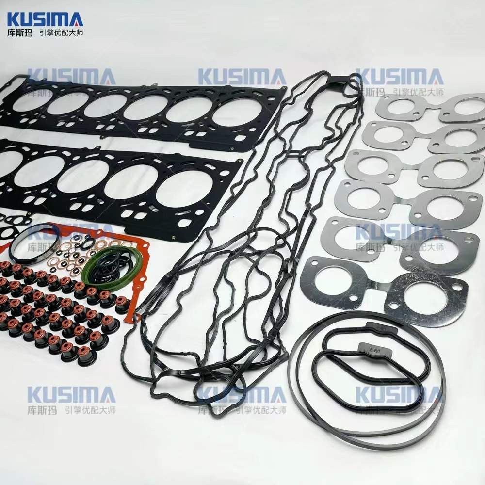 Factory KUSIMA  full gasket set Cylinder head gasket  for bmw N74B60 B66  V12  engine overhauling kit