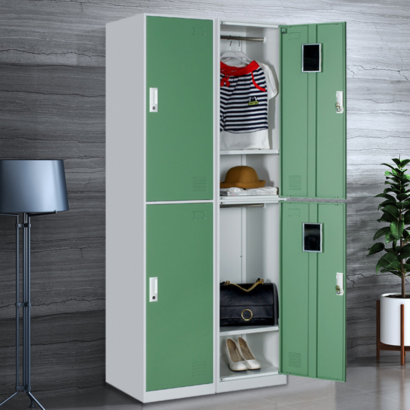 9 Door Metal Locker For Storage Bags And Clothes Steel Locker Storage Cabinet Cupboards School Gym Spa Locker