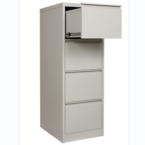 Office Steel File Filing Equipment Cabinet 4 Drawer Storage Metal Fireproof Cupboard