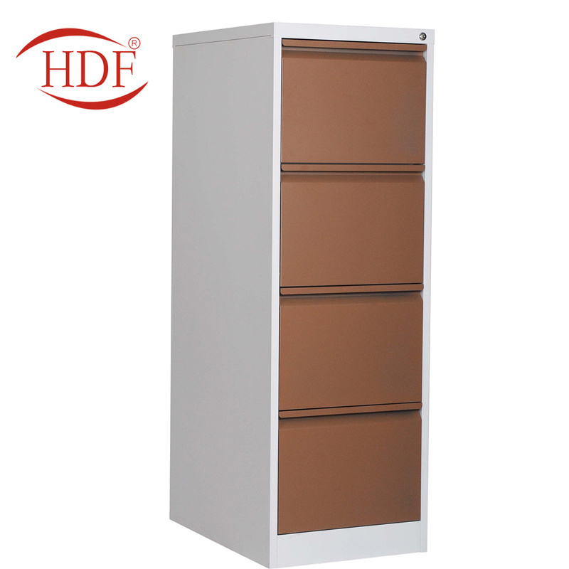 Office Steel File Filing Equipment Cabinet 4 Drawer Storage Metal Fireproof Cupboard