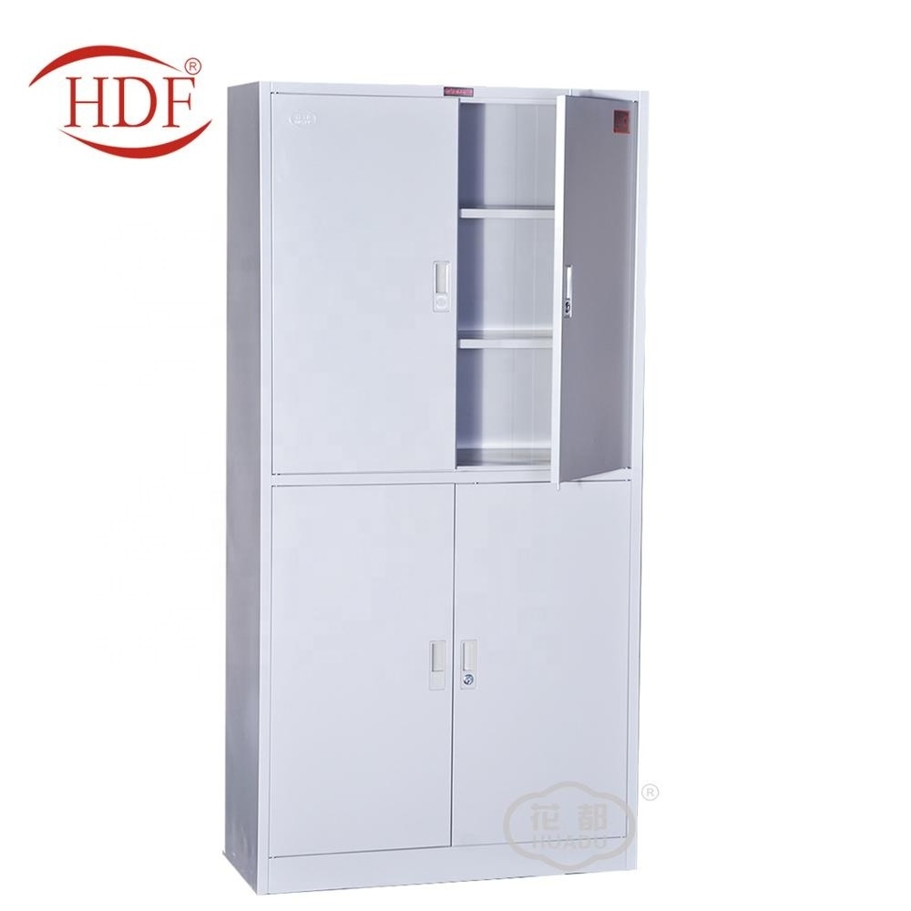 Lowest price steel office furniture design 4 doors waterproof metal safe depot home filing cabinet