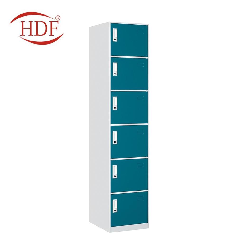 Hot Selling Changing Room Helmet Iron Locker 6 door Office Gym Cabinet Steel Locker Factory Price