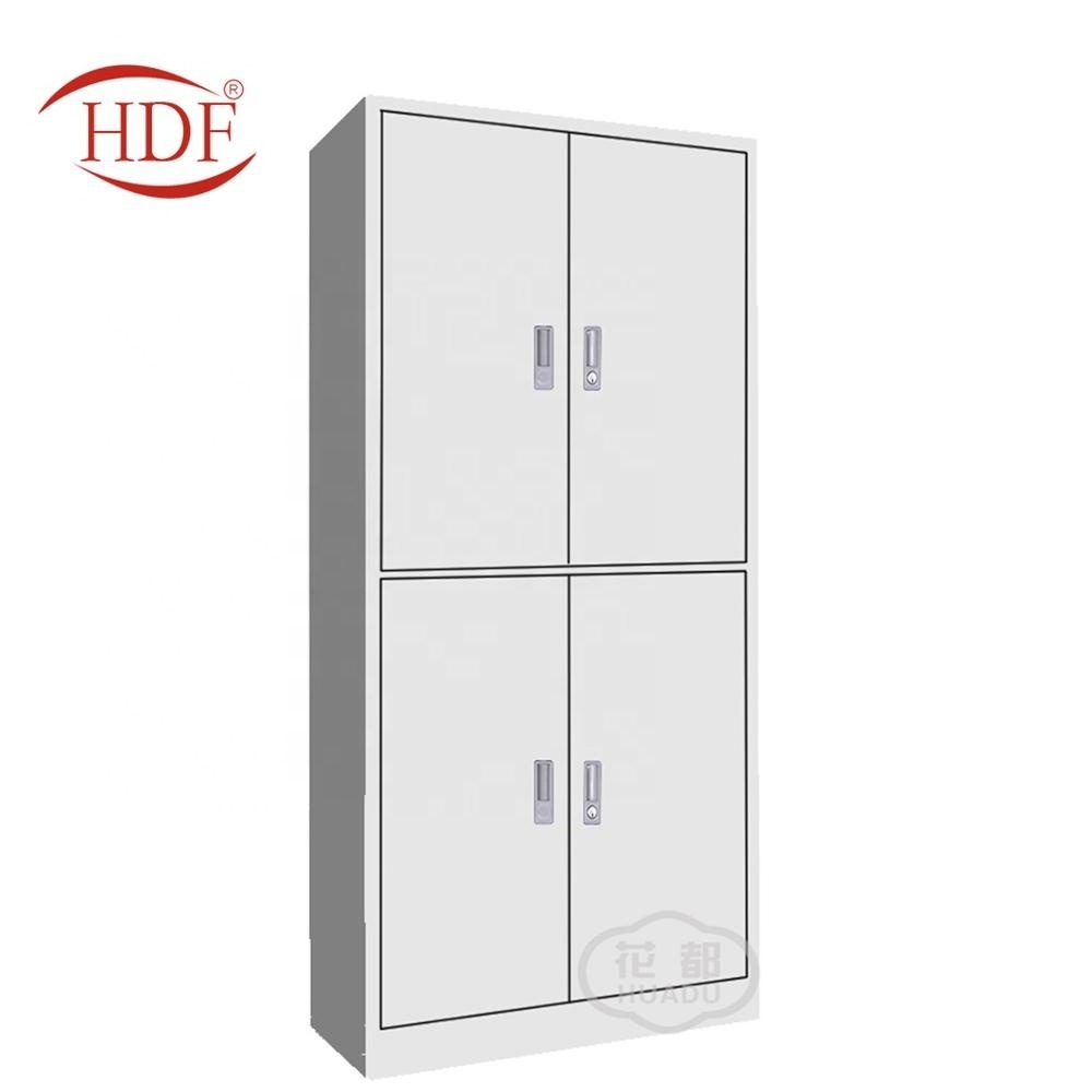 Lowest price steel office furniture design 4 doors waterproof metal safe depot home filing cabinet