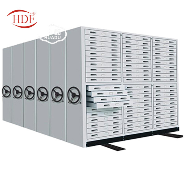 Intelligent Bulk Storage library shelf mobile filing system office File storage Moving Compact mobile shelving system