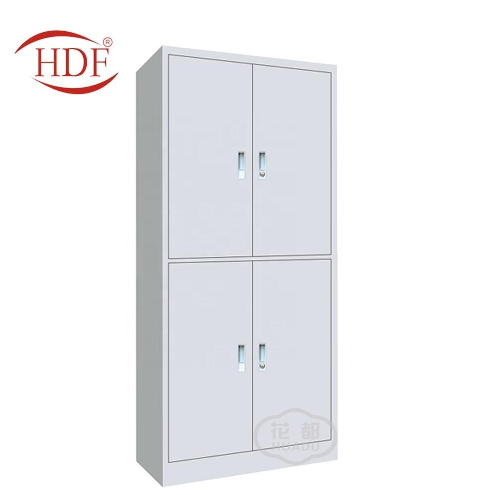 Lowest price steel office furniture design 4 doors waterproof metal safe depot home filing cabinet