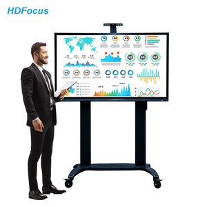 65 Inch Interact Display 4K Touch Screen LCD Display Whiteboard Portable Interactive Panel Smart Board For School