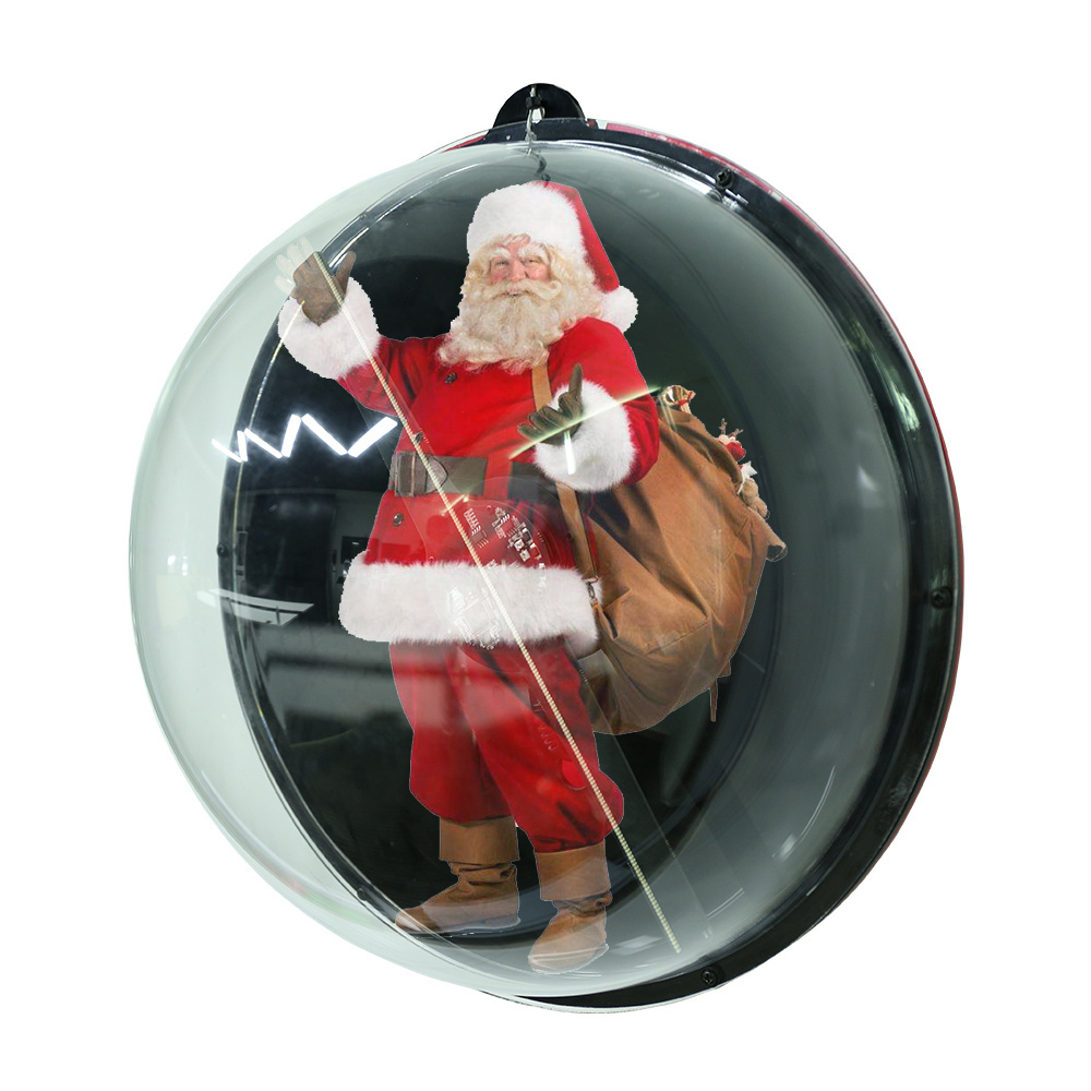 High Quality 3D Hologram Display Fan Christmas ball Projection Christmas ball In Air