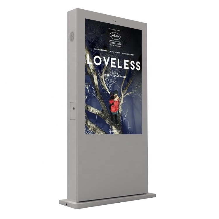 Standing Walking Board Advertising Display Player Double Sided Lcd Screen Tv Ip65 High Brightness Outdoor Digital Signage