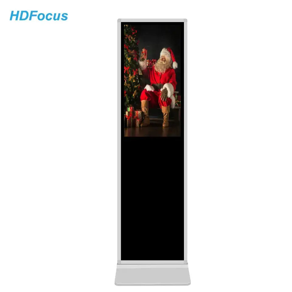 32 Inch Floor Stand  Indoor Lcd Display Touch Screen Kiosk Signage Lcd Digital Totem Player Advertising