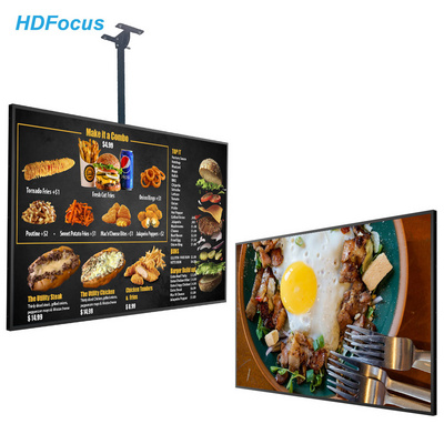 4k Indoor Digital Signage Display Menu Boards For Retail Stores Hospital Hotel High Brightness Shop Indoor LCD Display