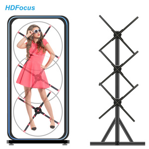 Cloud Mall Holographic Fan Display High Resolution 65cm  Cloud Control Splicing Wifi Olograma LED 3D Hologram Fan