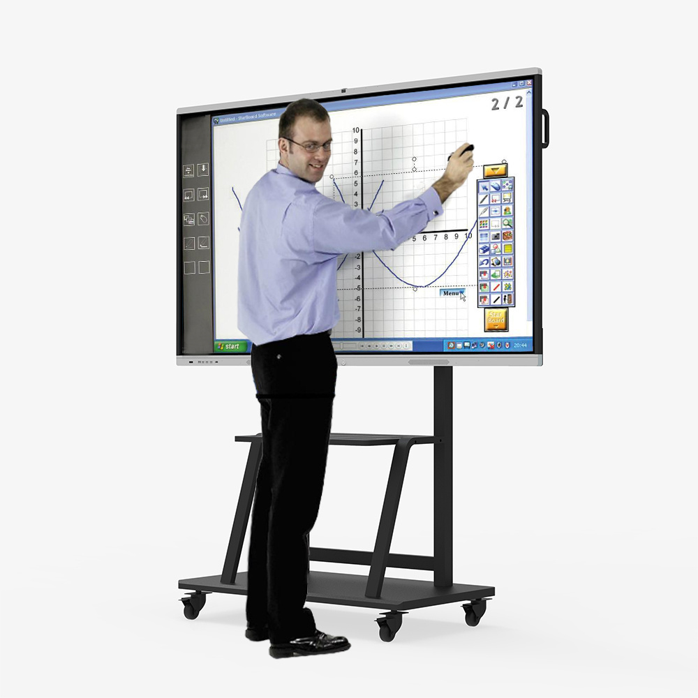 Finger Touch Screen Wall Mount Floor Stand Smart Board 800 Series Interactive Whiteboard Price Interactive Whiteboard