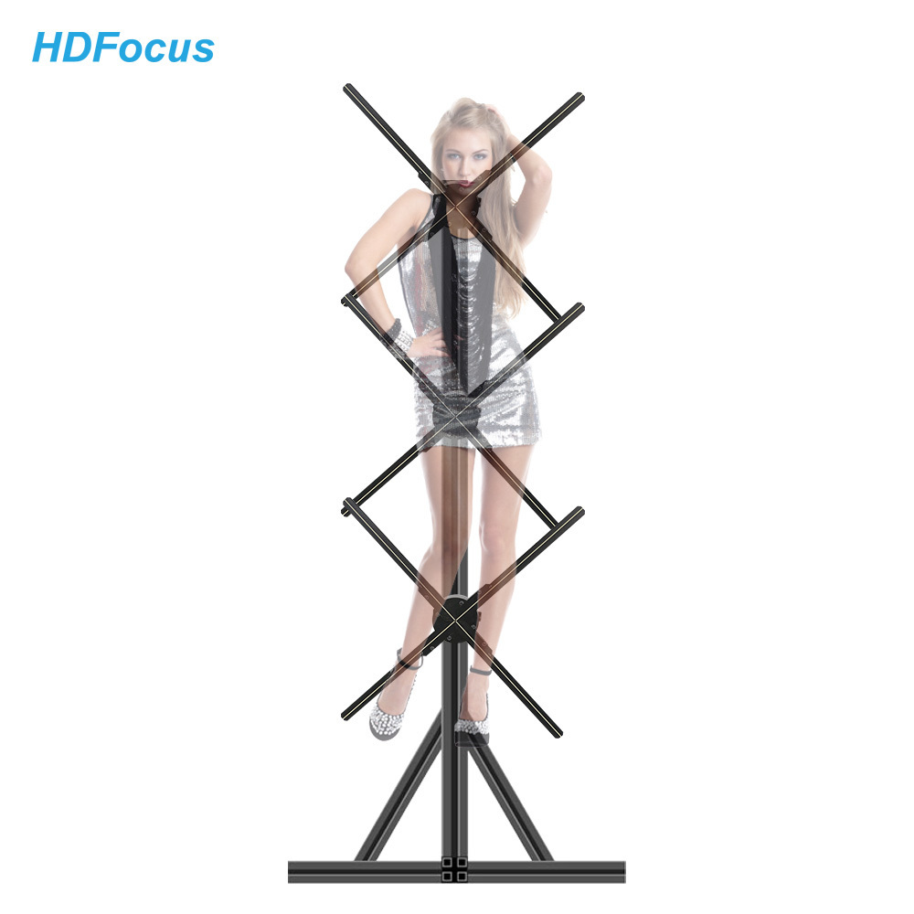 HDFocus 65cm Outdoor Advertising Hologram Projector 3d Holograms Fan