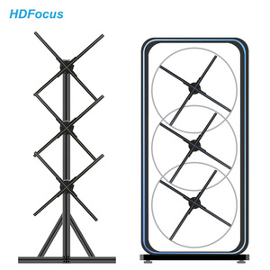 HDFocus 65cm Outdoor Advertising Hologram Projector 3d Holograms Fan