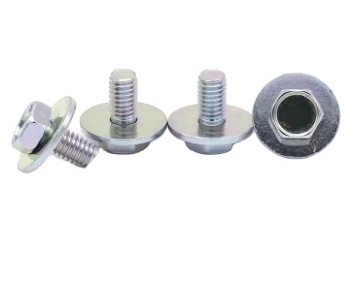 China supplier customized good quality m6 m8 m9 m12 hexagon bolts and nuts stainless steel hex flange bolt