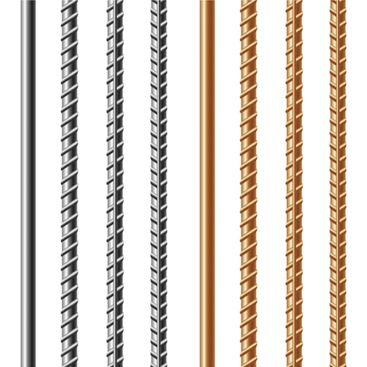 High Plasticity and Endurance Rebar Steel 12m Length Customized Diameter Building Materials in bulk