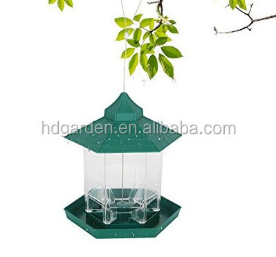 Ogrmar Hanging Perky-Pet Gazebo Wild Bird Feeder --Perfect for Garden Decoration and Bird Watching for Bird Lover and Kids