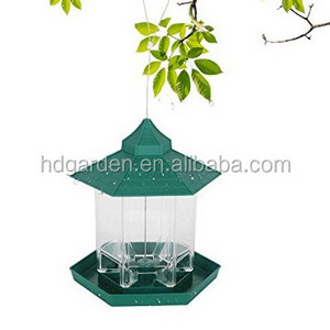 Ogrmar Hanging Perky-Pet Gazebo Wild Bird Feeder --Perfect for Garden Decoration and Bird Watching for Bird Lover and Kids