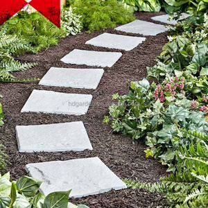 Stone-Look Pathway Steps Stepping Stones Walkway Square Blocks Garden Path