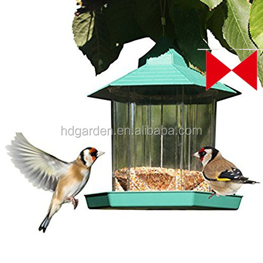 Ogrmar Hanging Perky-Pet Gazebo Wild Bird Feeder --Perfect for Garden Decoration and Bird Watching for Bird Lover and Kids