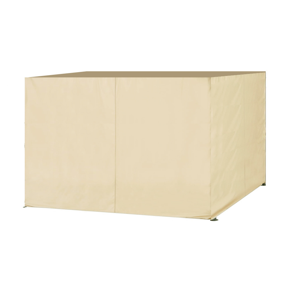 Haideng Allen and Roth Gazebo Curtains 10 X 12 Hardtop Replacement Panels with Zipper for Outdoor