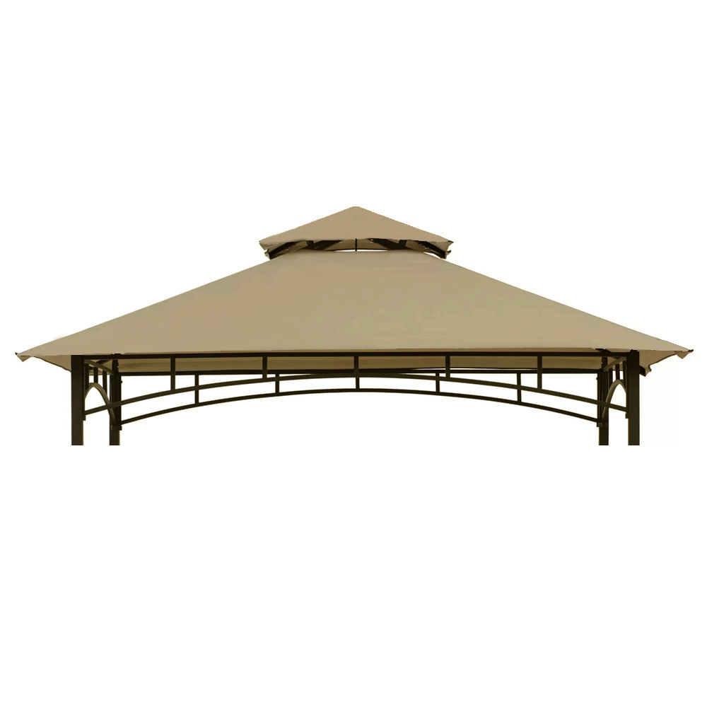 Haideng khaki tent sun protection grill portable gazebo replacement canopy for barbecue