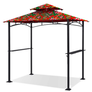 Gazebo haideng fashion 5x8 replacement bbq canopy for sun protection waterproof grill gazebo outdoor