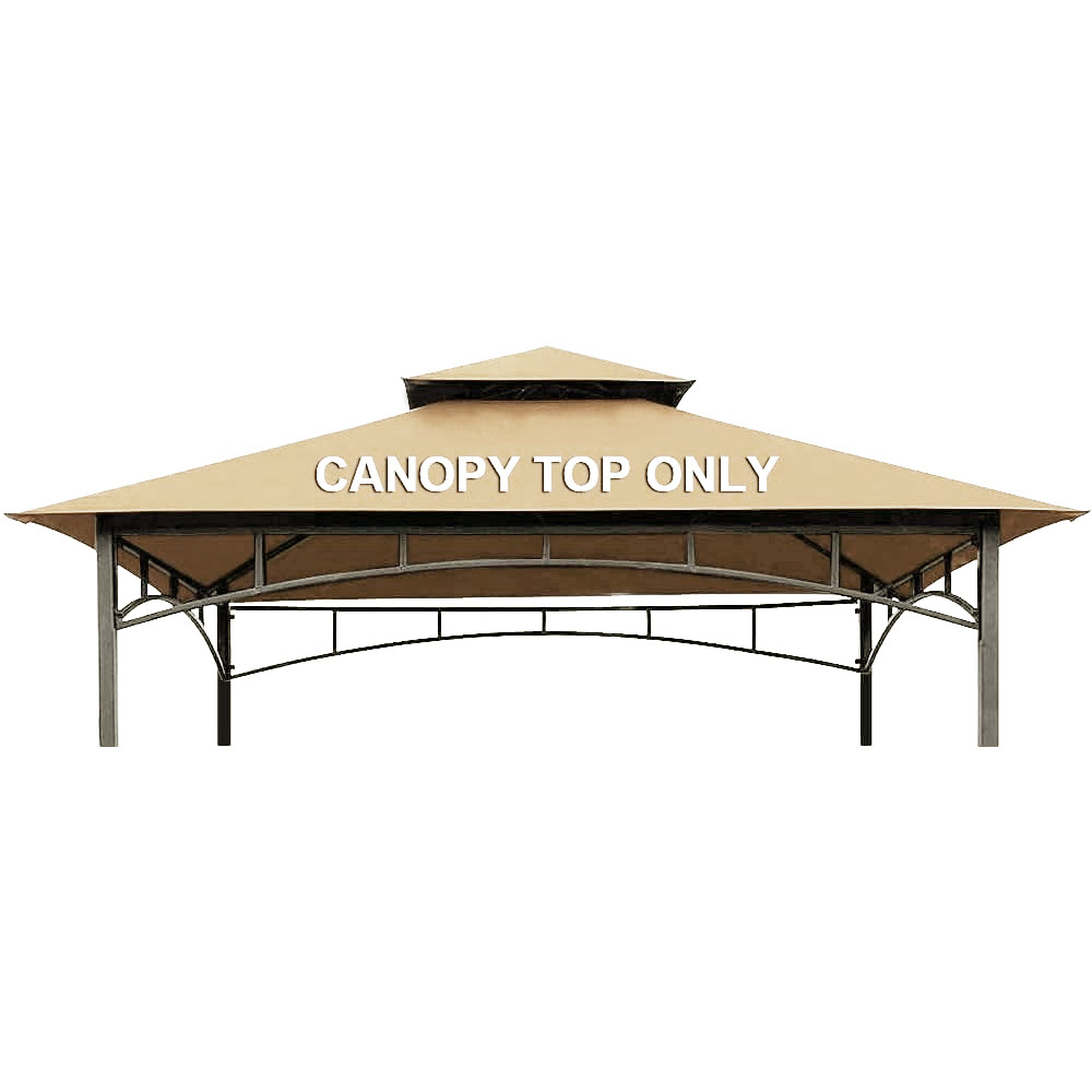 Haideng factory directly in stock two tier 5x8 canopy patio gazebo cover for barbecue