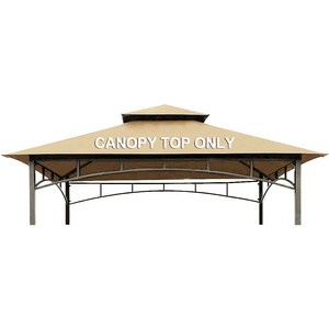 Haideng factory directly in stock two tier 5x8 canopy patio gazebo cover for barbecue