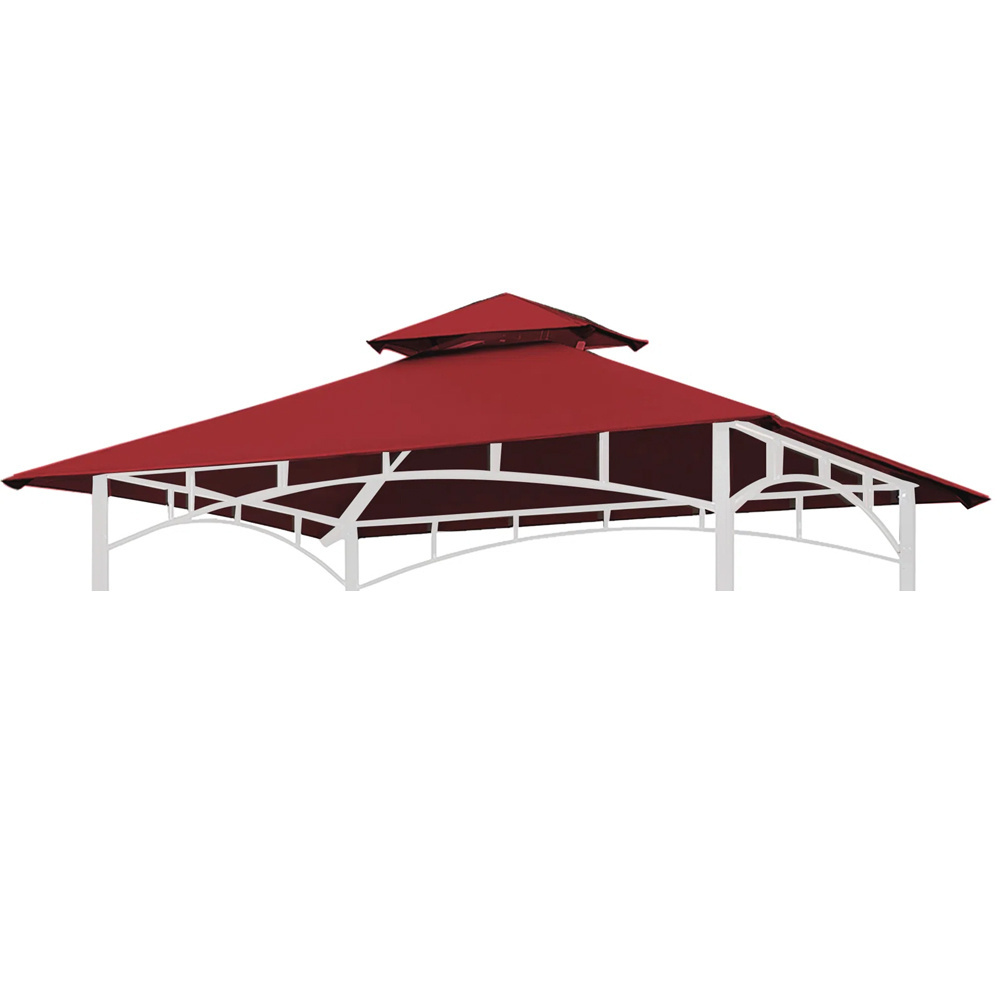 Haideng Waterproof 8 x 5 Grill Gazebo Parts Bbq Canopy Replacement Cover for Outdoor