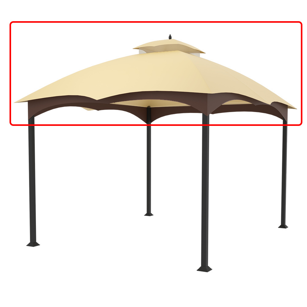 Haideng 10 x 12 best canopy tent for rain and wind backyard gazebo replacement canopy