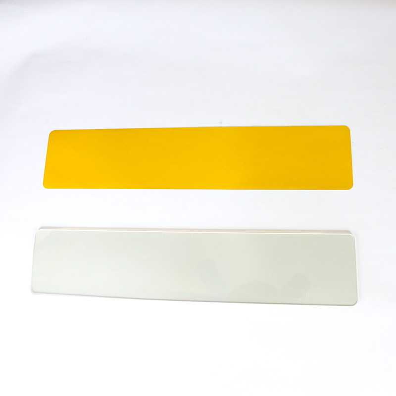 3D Gel Letter Number Plate Number 4D Cut Acrylic Blank Car License Plate Reflective film UK Number Plate