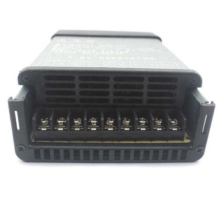 China 400W Rainproof LED Power Supply Adapter Switching 12V DC 10A Output Current with Light Switch 120W and 60W Powersupply